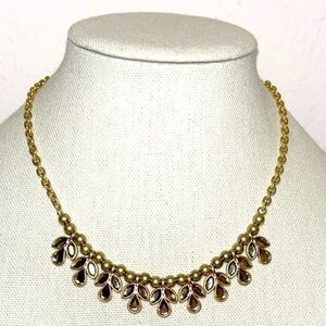 Gold-Tone Drop Pendant Necklace